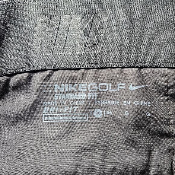 Nike Golf Shorts Men 36 Black Dri-Fit Performance Casual Stretch Sporty Athletic - Picture 8 of 12